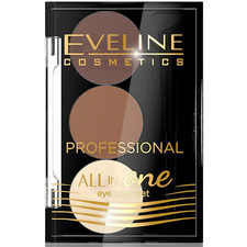 Image of EVELINE All in One Brow Professional Palette Eyebrow Set 1.7g *CHOOSE SHADE*