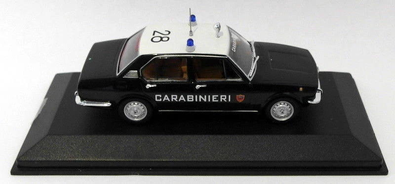 Minichamps 1/43 Scale 400 120290 - 1972 Alfa Romeo Aletta 1.8 - Carabinieri - Image 4 of 4