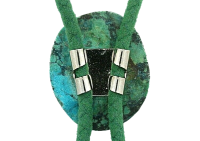Cabochon toile d'araignée turquoise : pierre précieuse brute