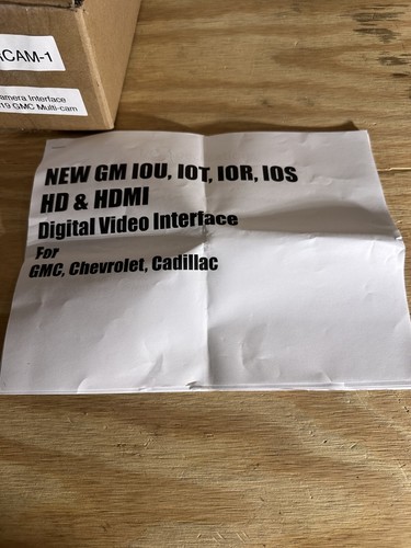 Front Parking Camera Viewing System for GMC 2019+ IOS/IOT/IOU Radio - Picture 5 of 5