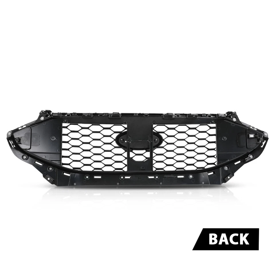 Fit For 2019-2022 Ford Edge ST Front Bumper Upper Grille Grill Assembly Black Foto 3 de 4
