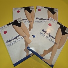  x4 Body Wrappers C30 Girl's Extra Small/Small 1-3 Black Full Footed Tights