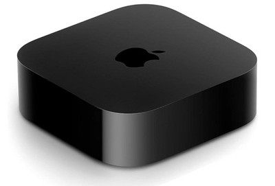 Apple TV 4K Media Streamer - 3. Gen - 128GB - WLAN & Ethernet - A2843 - Schwarz