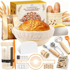 Complete Sourdough Starter Kit Easy to Clean for Beginners