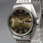 Overhauled [N MINT] Vtg KING SEIKO Vanac Special 5256-6000 35mm AT Men's Watch