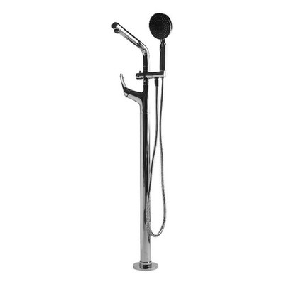 ALFI brand AB2758-PC Tub Filler + Mixer /w additional Hand Held Shower Head