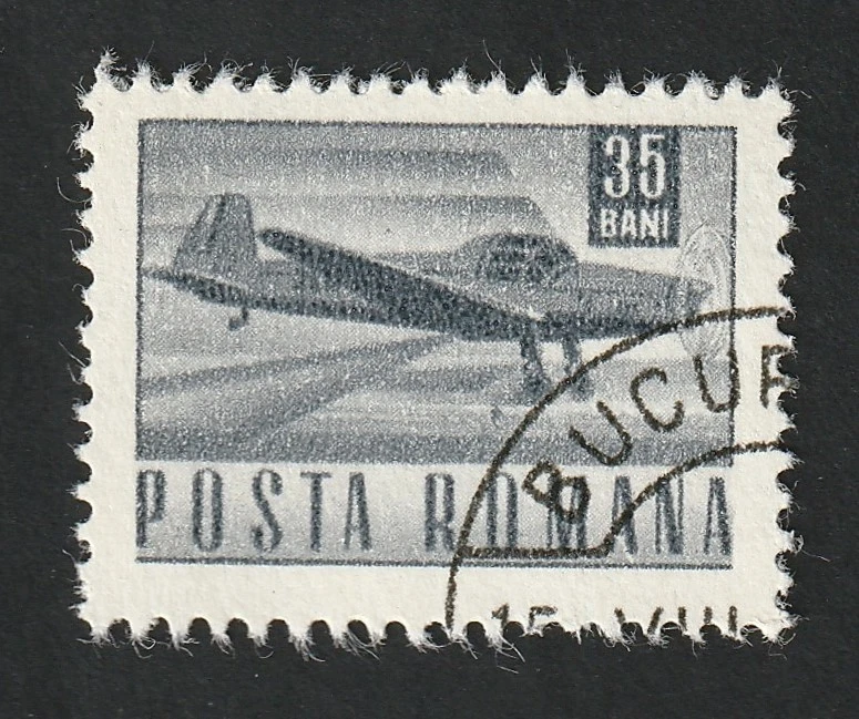 Timbres Roumanie 1982 – Deltaplane – Série 3880-3885 Complète – Bloc Neuf – Collection Aviation – Édition Limitée