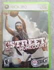 XBOX 360, NBA STREET HOMECOURT VIDEO GAME, W/ORIGINAL CASE, ARTWORK, MANUAL!