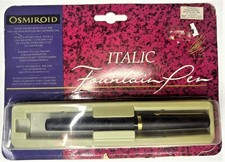 Original Osmiroid Italic Fountain Pen Vintage Calligraphy Writing Pen - SEALED