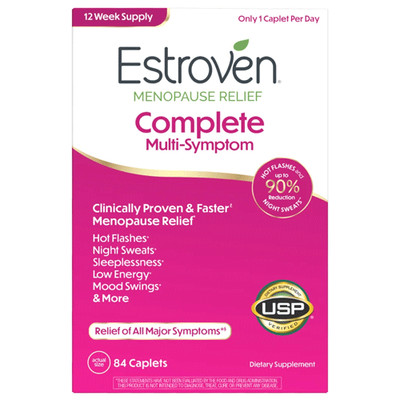 Estroven Complete 84 Caplets   Multi-Symptom Menopause Relief