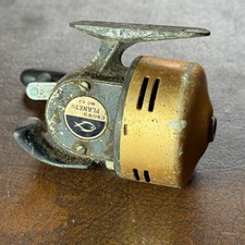 Vintage Crown Planet Jr 65 Spinning Fixed Spool Reel, Bit Tatty but Works