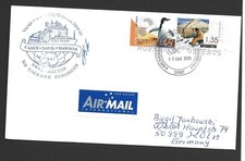 Australia Antarctic AAT 2005 cover Casey to Germany $1.80 AAT franking