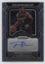2022-23 Panini Prizm Penmanship Terence Davis II #PNM-TDV Auto 11es