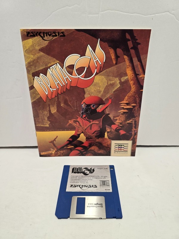 Rare Brataccas w/ Manual 3.5" Commodore Amiga