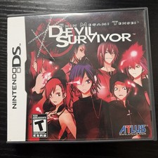 Shin Megami Tensei Devil Survivor Nintendo DS 2009 Complete in Box Tested Atlus