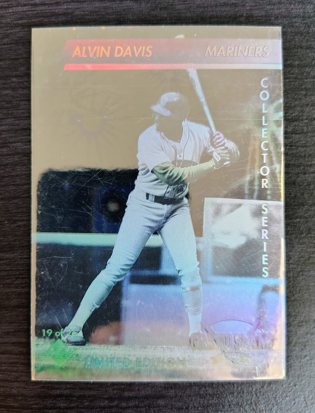 1991 Upper Deck Denny's Grand Slam - Alvin Davis #19