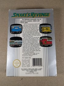 Snake's Revenge - Nintendo NES UK PAL gioco in scatola funzionante completo