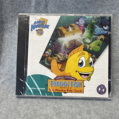 Freddi Fish & The Case Of The Missing Kelp Seeds PC CD-ROM Windows/Mac New