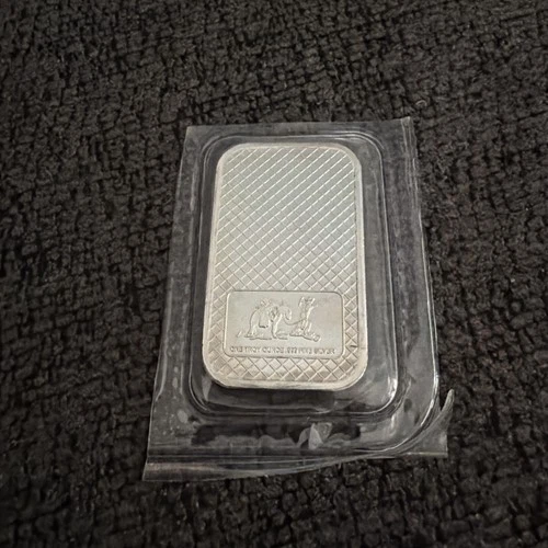 1oz .999 Fine Silver Bar - Silver Town Mint/Logo -Bar Is Encapsulated