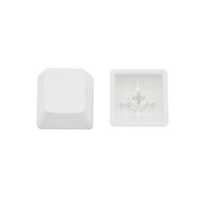 OEM Profile White Blank Keycaps PBT 1U R4 MX Switches Mechanical 100 PCS
