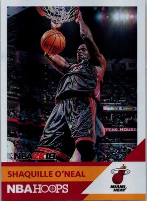 2017-18 Hoops #NNO Shaquille O'Neal Shaquille O'Neal NBA2K18
