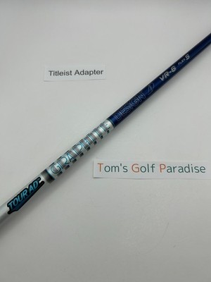 Graphite Design TOUR AD VR-6 Stiff Driver Shaft 44 in Titleist Adapter *2265