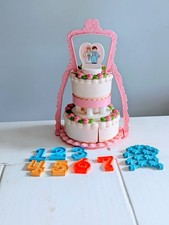 VTG 1987 Fisher-Price Fun With Food Create-A-Cake Set 100 Complete USA 2152