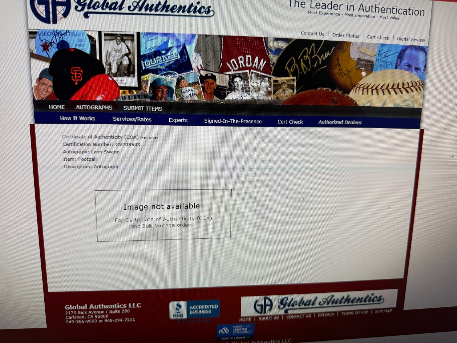 Lynn Swann Autographed Pittsburgh Steelers Logo Football With Case/ COA