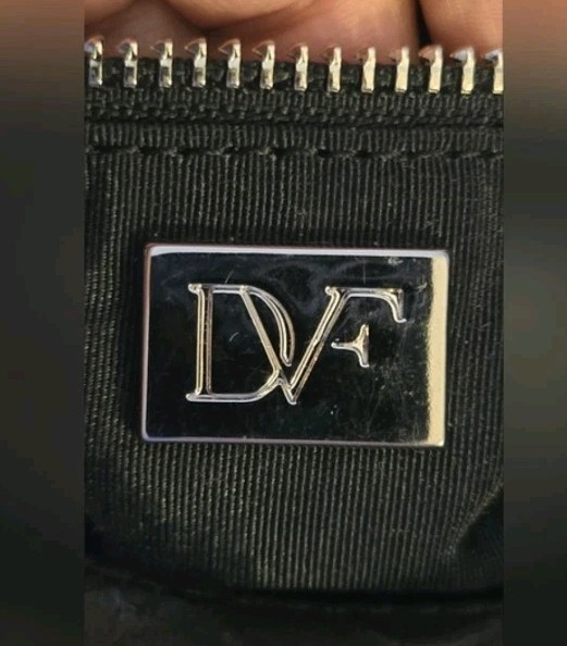 DVF Mini Harper Python Embossed Suede Crossbody S… - image 12