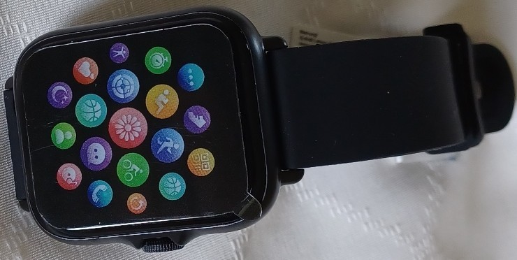 Denver Smartwatch Fitness Tracker - Digitale Horloge - Bluetooth - Zwart