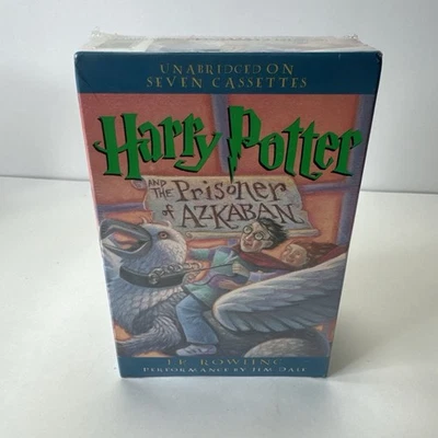 Harry Potter Prisoner of Azkaban Cassette Audiobook Set Jim Dale Unabridged - Image 1 of 4