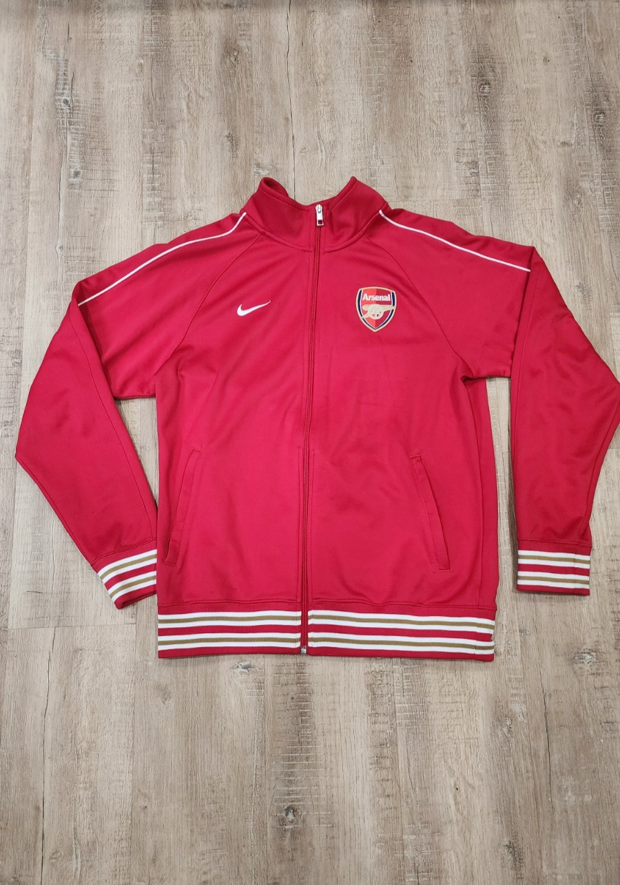 SACAI X NIKE Giacca calcio vintage Nike Arsenal rara calcio gunners track top uomo taglia M