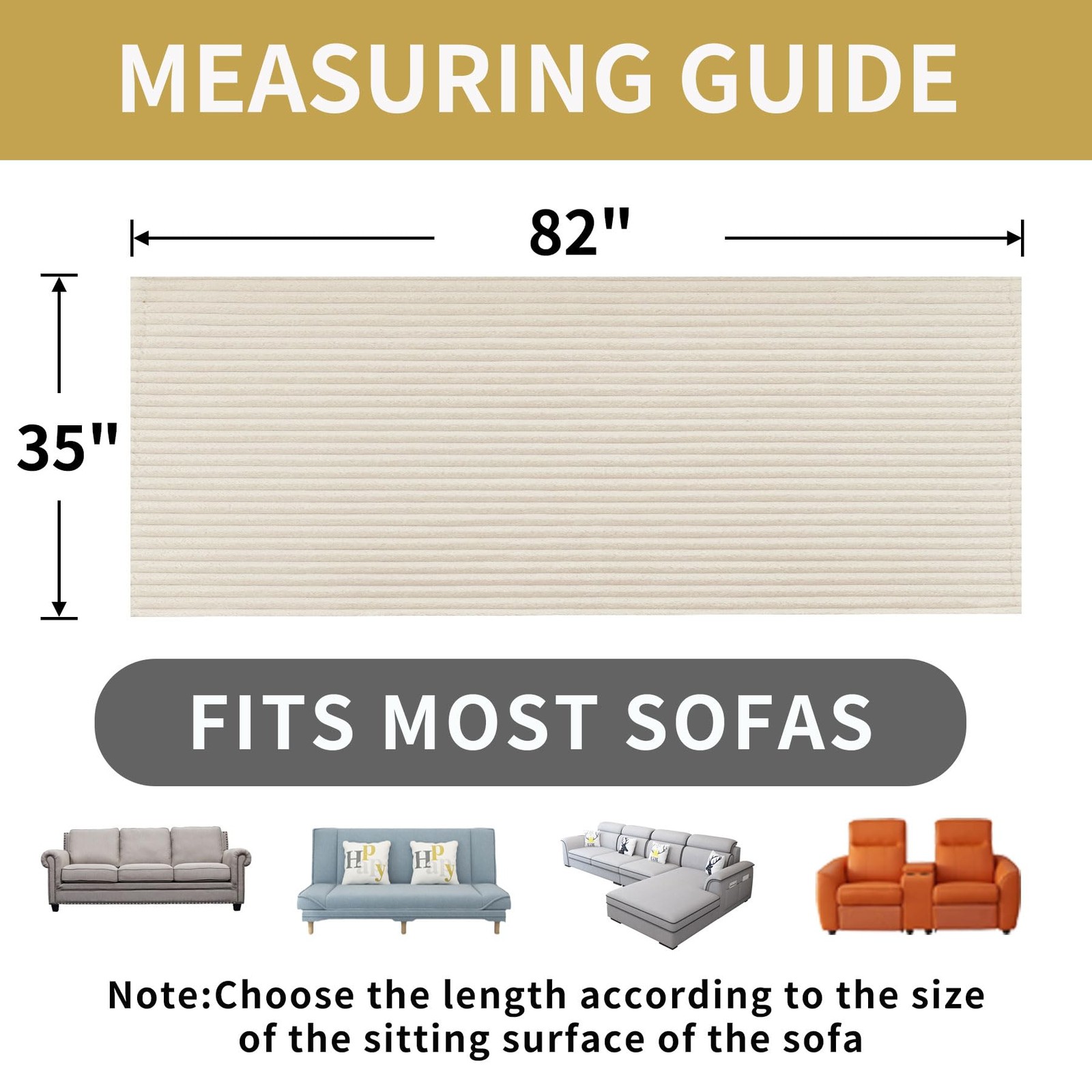 Waterproof Couch Cover for Dogs Washable,Fuzzy Pet Couch Covers for Sofa,Thic... thumbnail 7