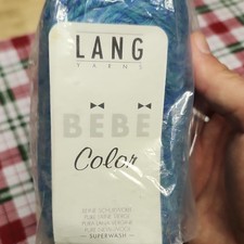 Lang Yarns Bébé Color Pure New Wool Yarn Bl...