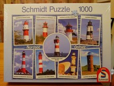 Schmidt Jigsaw Puzzle 1000 Piece " The Most Beautiful Lighthouses "