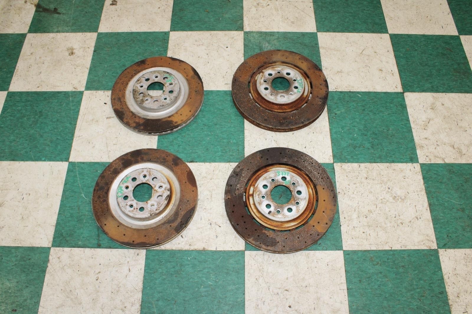 Maserati Ghibli 2014-2017 Front Right Brake discs Set
