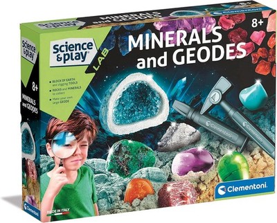 Mineralien und Geoden Wissenschaft Experimentierkasten 