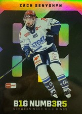 DEL 25/26 Big Numbers BN12 Zach Senyshyn - Schwenninger Wild Wings