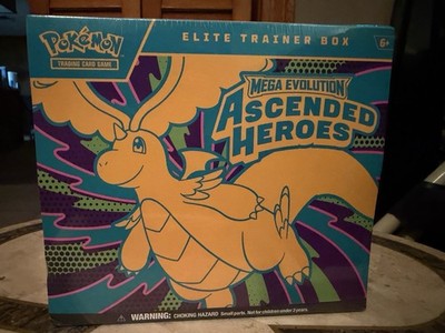 Pokémon TCG Ascended Heroes Elite Trainer Box ETB Factory Sealed