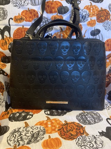 Betsey Johnson Skull Embossed Skulltastic Women's Bag - Picture 2 of 8