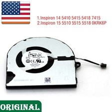 OEM CPU Cooling Fan Replacement For DELL Inspiron 14 5410 5415 / 15 5510 5515