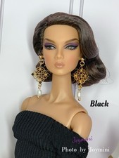 Earrings For Fashion Royalty Integrity Poppy Parker NuFace Dolls Crystal Jewelry