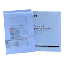 Caterpillar 420F 430F Backhoe Loader Hydraulic System Schematic Service Manual