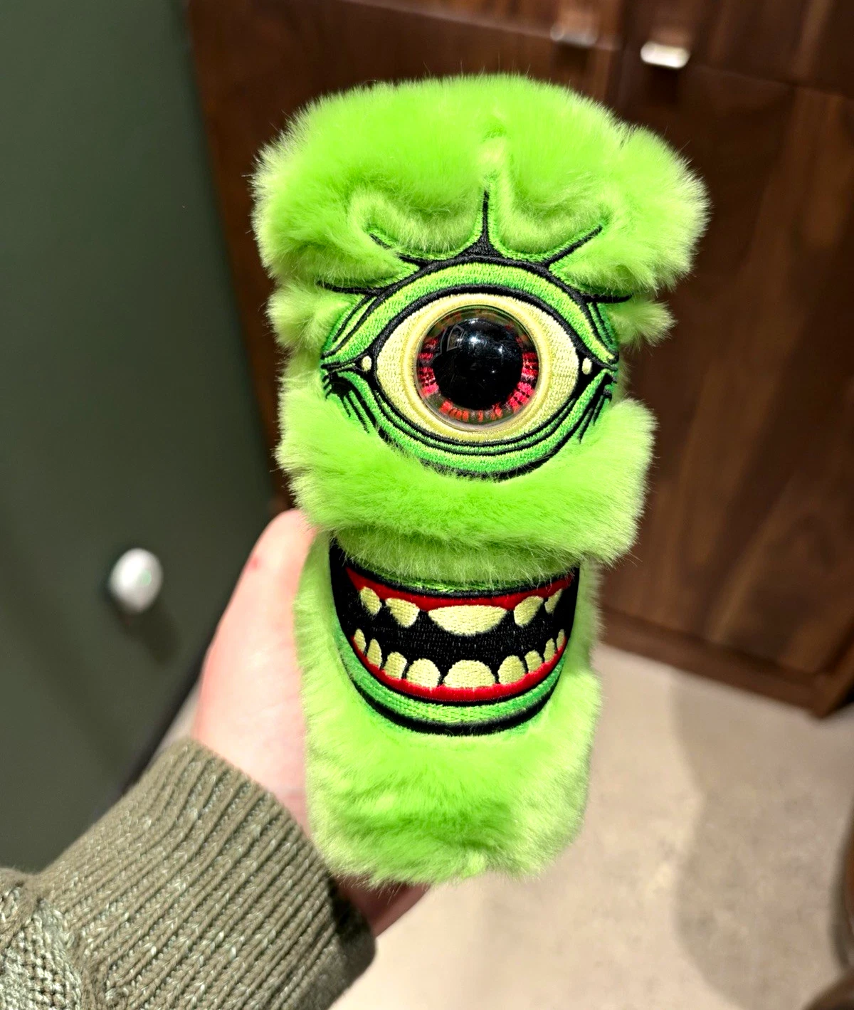 VERY RARE Scotty Cameron Clop Shot Cyclops Halloween Headcover Green