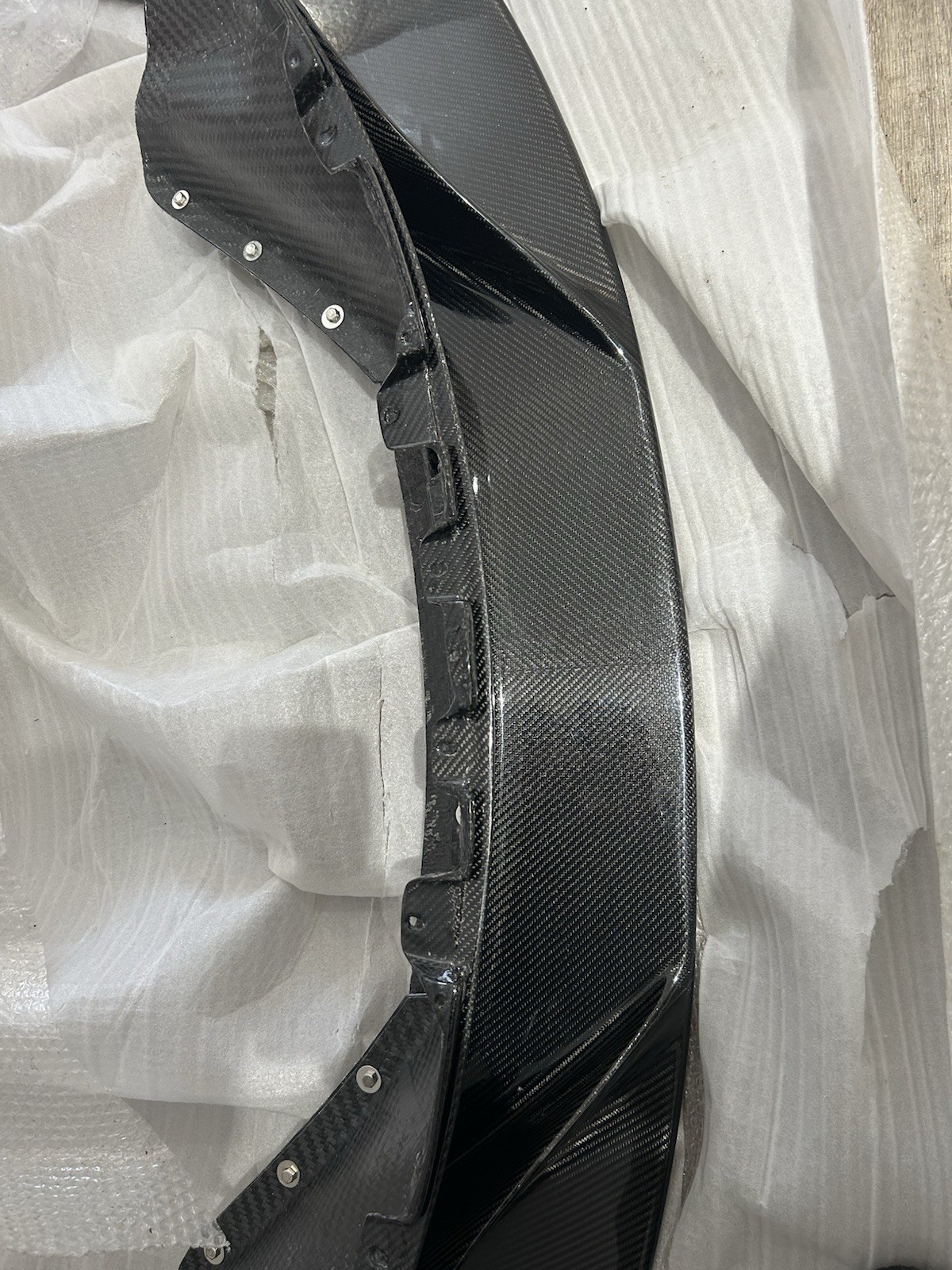 McLaren 720s Carbon Fiber Front Lip Ryft Style 