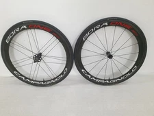 Campagnolo Bora One 50 Carbon Tubular Wheelset Campy Freehub 10/11 Speed
