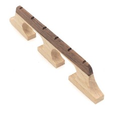 6 STRING BANJO BRIDGE EBONY MAPLE REPLACEMENT PART DUAL PIVOT ACOUSTIC BRIDGE
