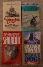 Richard Adams Lot: Watership Down, Tales, Shardik, Plague Dogs