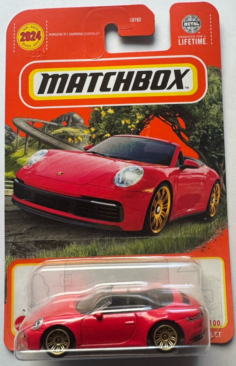 Matchbox 2024 Porsche 911 Carrera Cabriolet 79/100