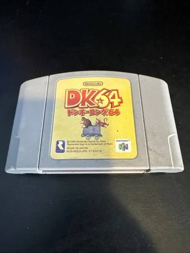 Donkey Kong 64 DK64 Nintendo 64 N64 Japan Import US Seller Tested